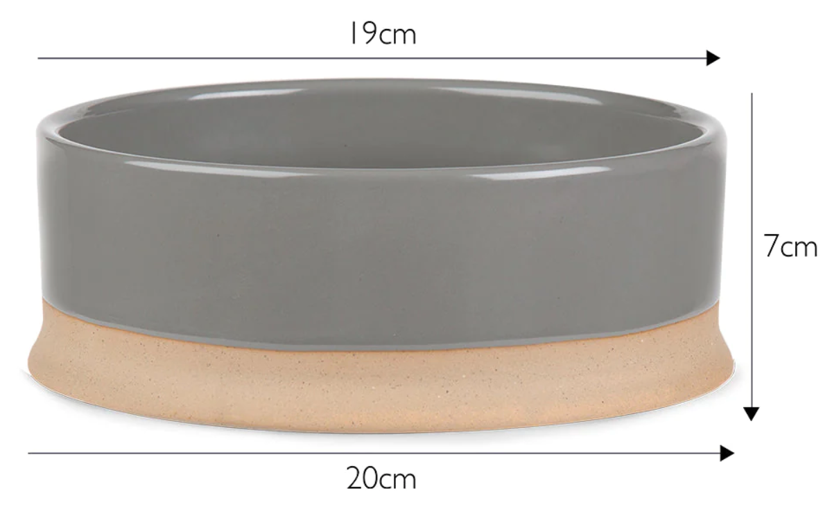 Scruffs - Scandi Non Tip Pet Food & Water Bowl