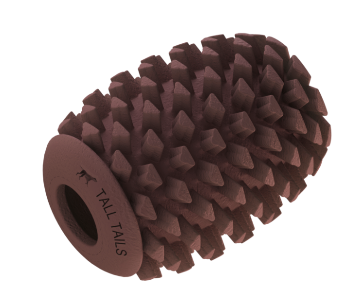 Tall Tails - Natural Rubber Pinecone Toy 4"