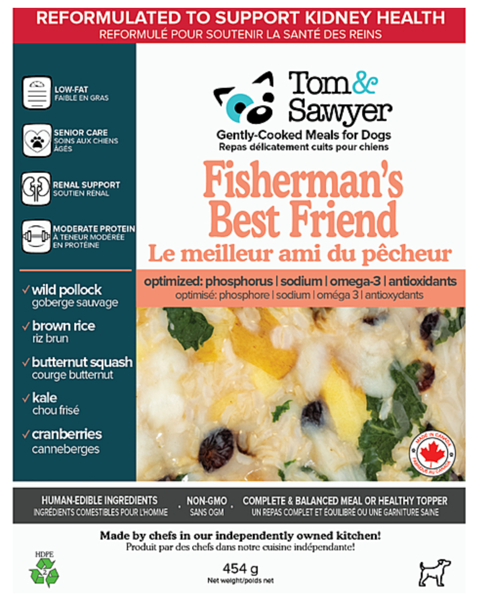 Tom & Sawyer - Frozen Gently Cooked Dog Food
