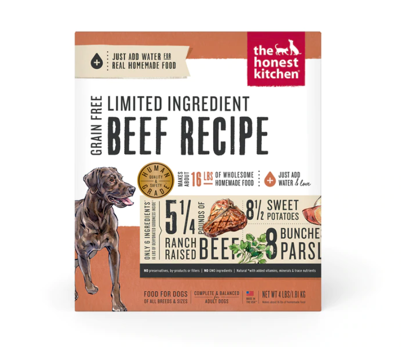 The Honest Kitchen - Dehydrated Dog Food - Limited Ingredient