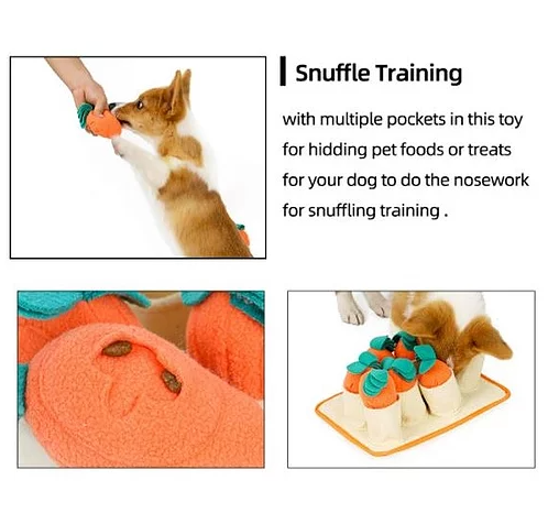 Doodle Dogs - Carrot Mania Snuffle Toy - Level 2