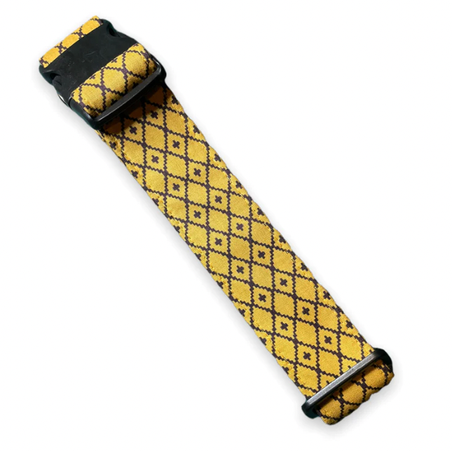 Collar Crazy - Mustard Argyle - Collar