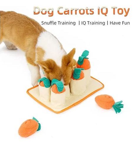 Doodle Dogs - Carrot Mania Snuffle Toy - Level 2