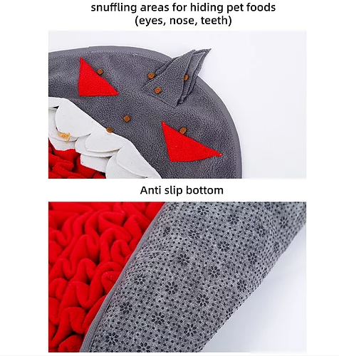 Doodle Dogs - Shark Jaws Snuffle Mat - Level 2