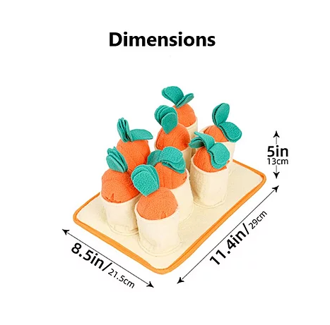 Doodle Dogs - Carrot Mania Snuffle Toy - Level 2