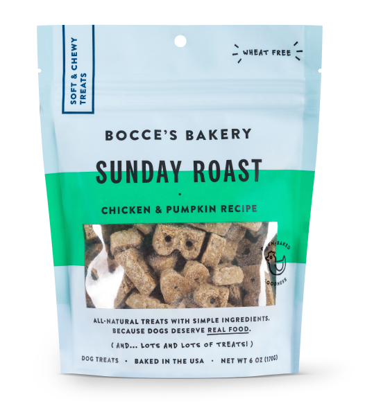 Bocce's Bakery - Sunday Roast Soft & Chewy Treats - 6oz