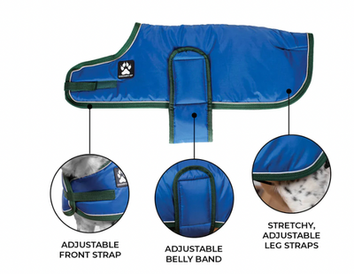 Shedrow K9 - Vail Dog Coat - Black