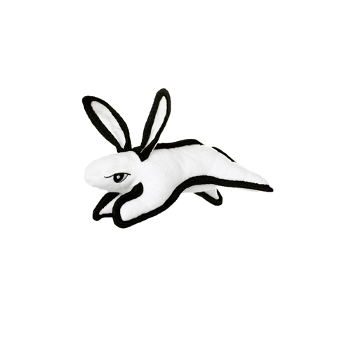 Tuffy Toys - White Rabbit