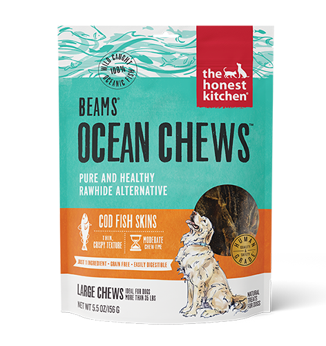 The Honest Kitchen - Beams Ocean Chews Cod Fish Skins