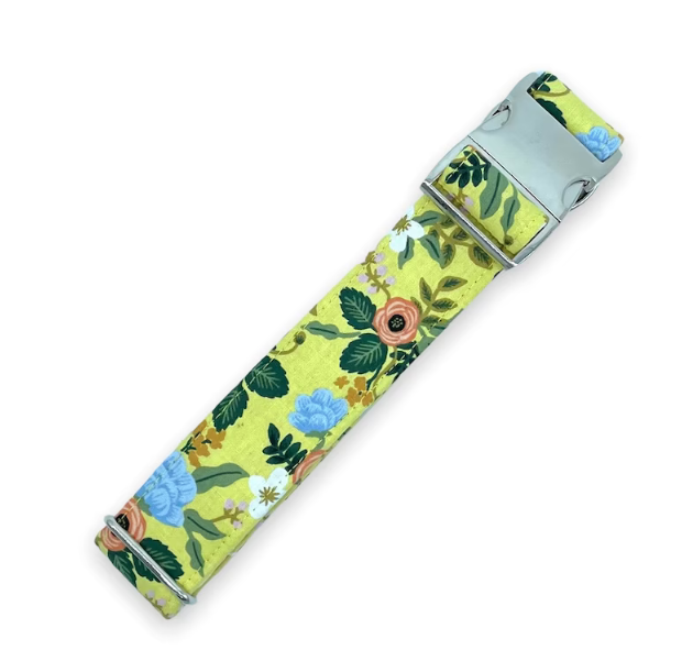 Collar Crazy Co - Yellow Floral