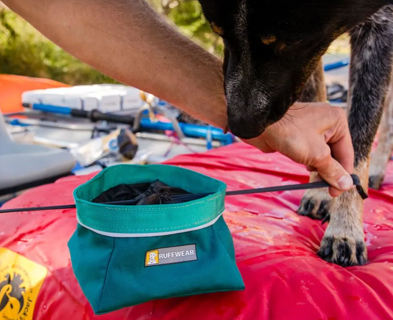 Ruffwear - Quencher Cinch Topā¢ Packable Dog Bowl