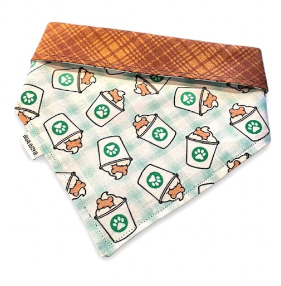 Collar Crazy Co - Puppuccino Bandana