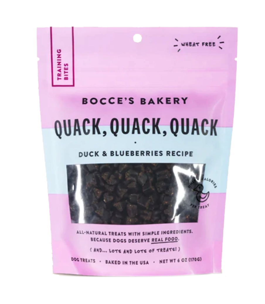 Bocce's Bakery - Quack, Quack, Quack Training Bites - 6oz
