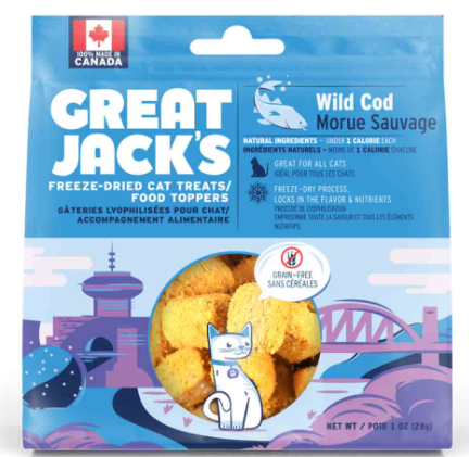 Great Jack's - Freeze Dried Cat treats