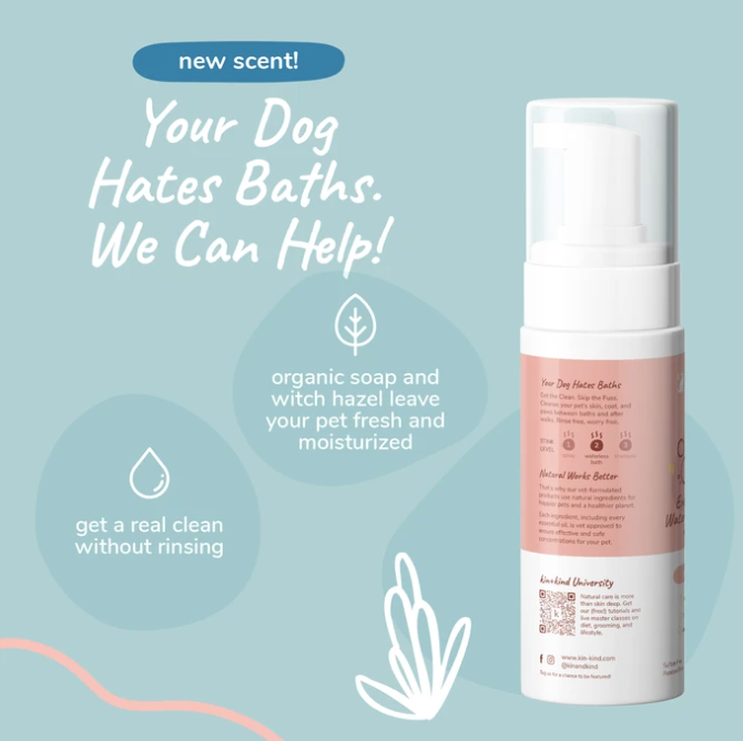 KIN+KIND - Soothing Waterless Bath - Grapefruit - 8oz