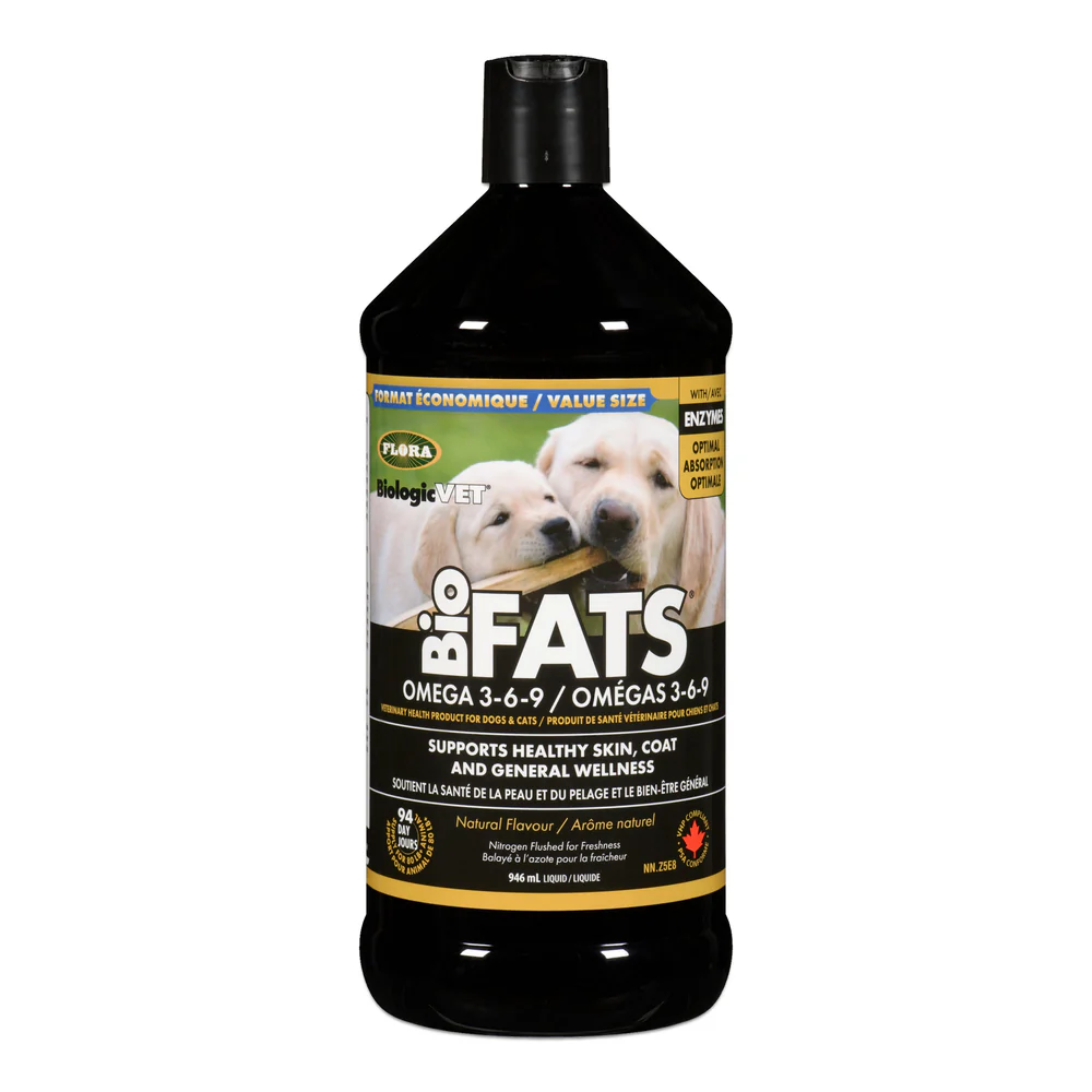 BiologicVET - BioFATS Omega 3-6-9 Fatty Acid - Dog / Cat Supplement