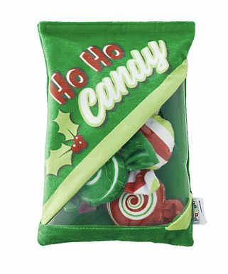 Outward Hound Christmas - Candy Snack Bag Green