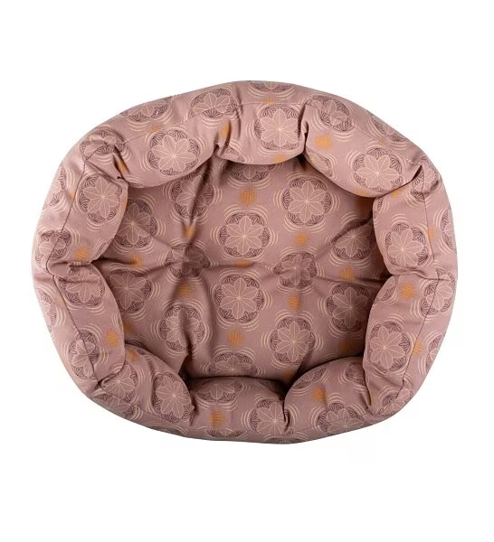 Fringe - Star Tile Round Cuddler Dog Bed