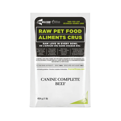 Iron Will Raw - Canine Complete Dinner - Raw Dog Food