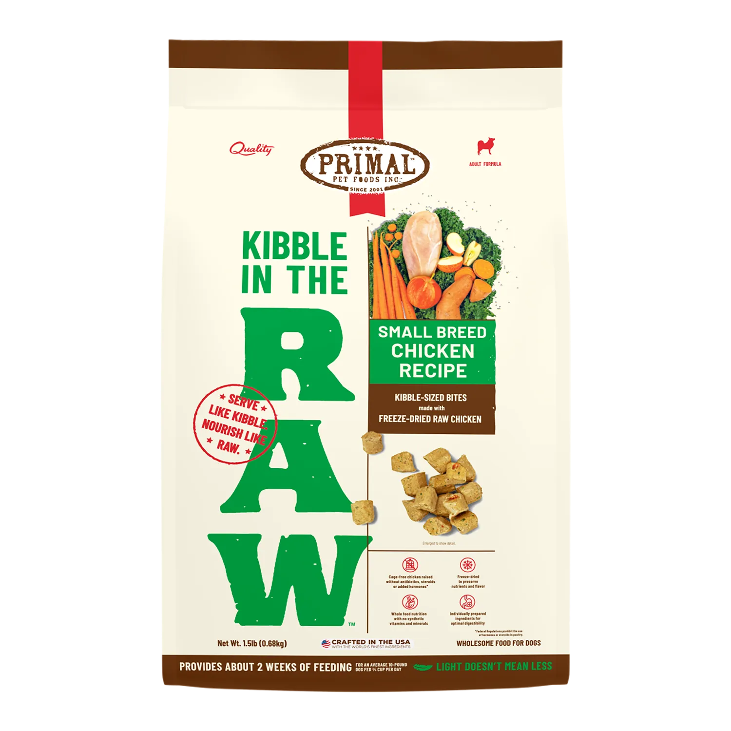 Primal Kibble In The Raw Freeze Dried Dog Food Doodle Dogs