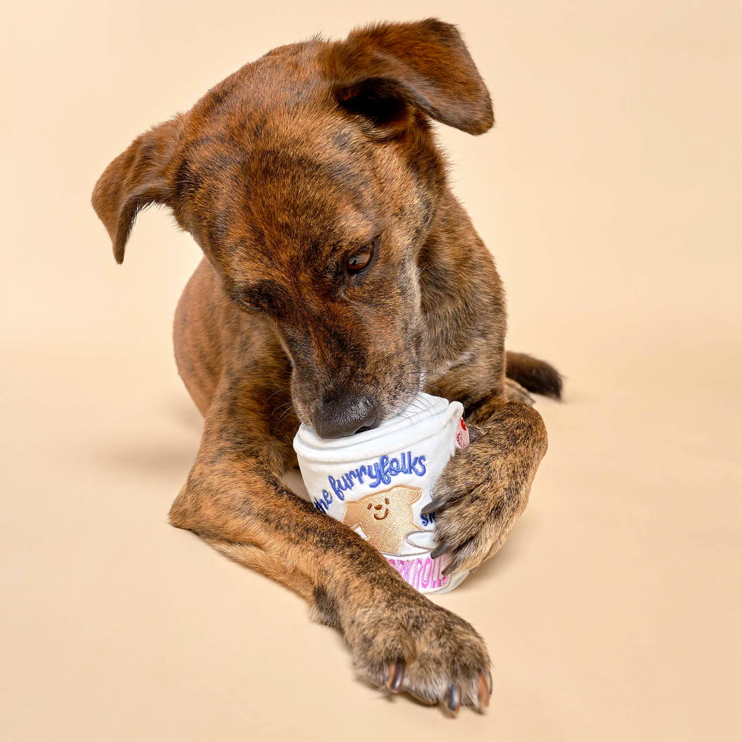 The Furryfolks - Toilet Paper Nosework Toy