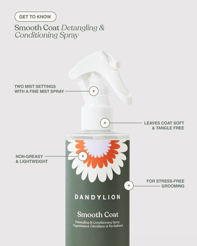 Dandylion - Smooth Coat Detangling & Conditioning Spray