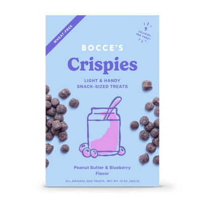 Bocce's Bakery - PB & Blueberry Crispies - 10oz