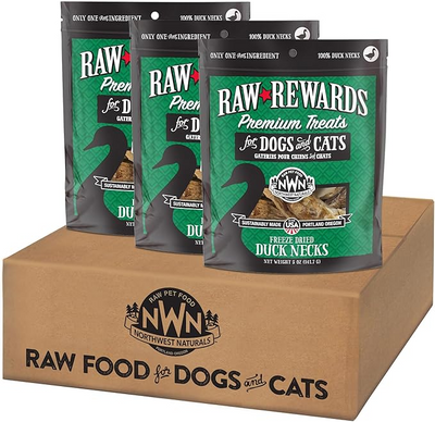 Northwest Naturals - Duck Necks Freeze-Dried Treats - Single