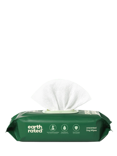 Earth Rated - Compostable Pet Wipes - 100pk