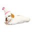 Multipet - Lamb Chop With Birthday Hat Dog Toy - New Style