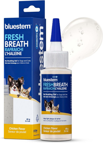 Bluestem - Fresh Breath No Brushing Gel for Dogs & Cats