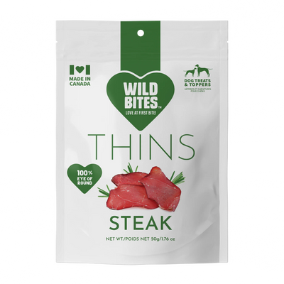 Wild Bites - Steak Thins - 50g