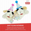 Multipet - Lamb Chop With Birthday Hat Dog Toy - Original Style