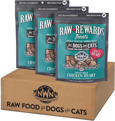 Northwest Naturals - Chicken Heart Freeze-Dried Treats - Single