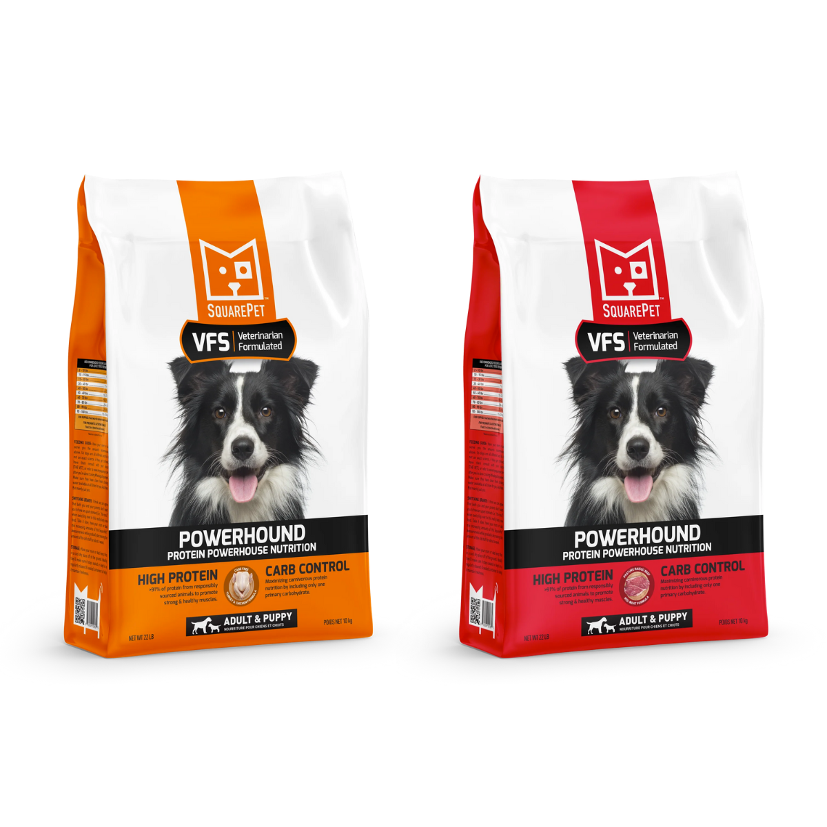 SquarePet - Dry Dog Food - PowerHound Series