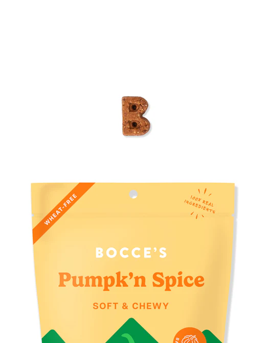 Bocce's Bakery - Pumpk'n Spice Soft & Chewy Treats - 6oz