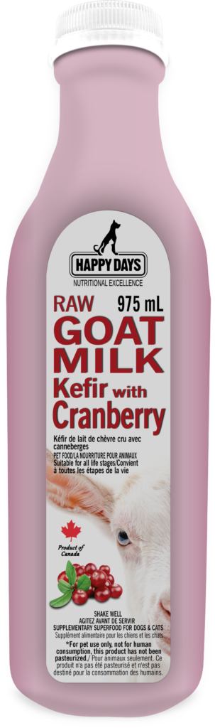 Happy Days Dairies - Raw Goat Milk Kefir with Cranberry