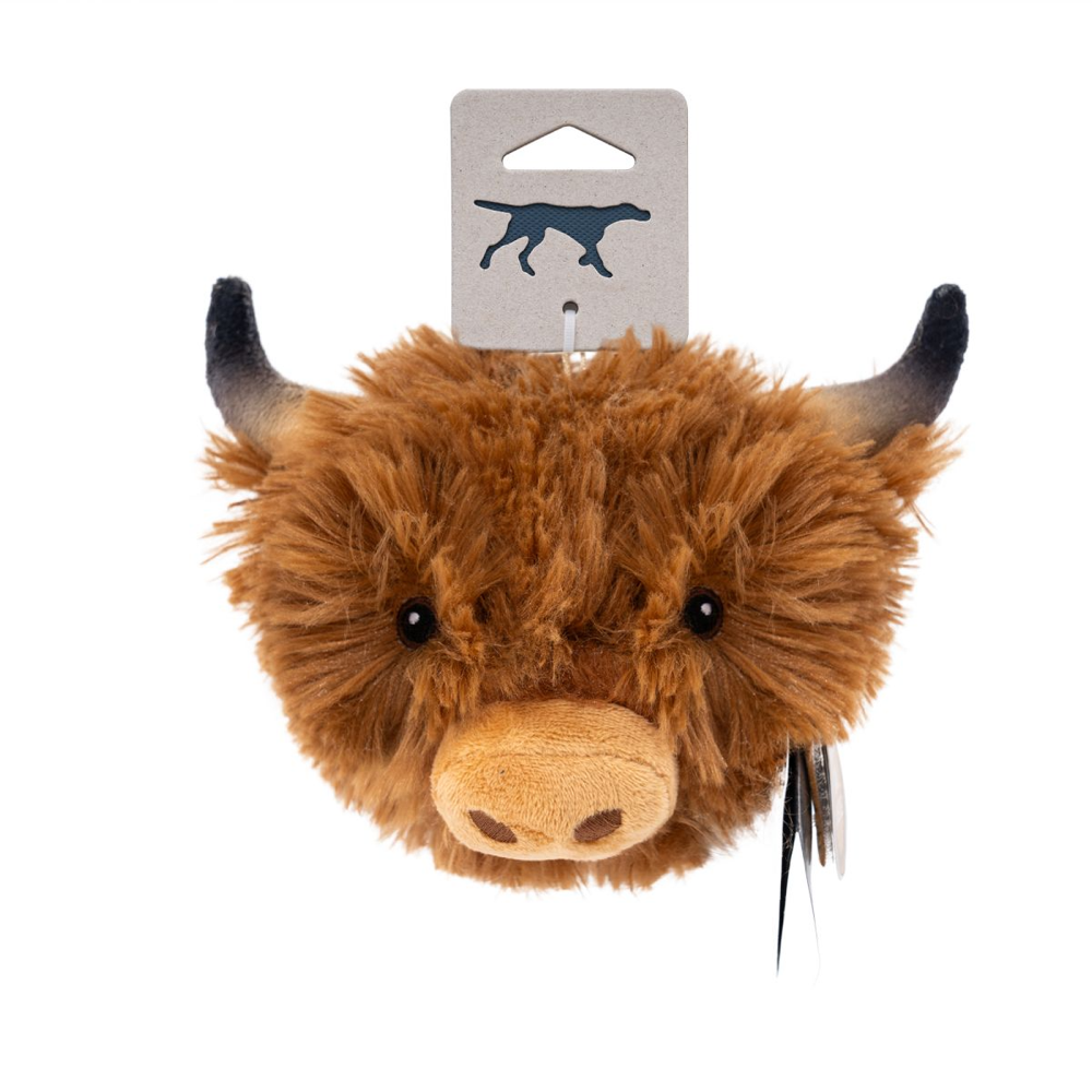 Tall Tails - 2-in-1 Fetch Ball Dog Toy - Highland Cow