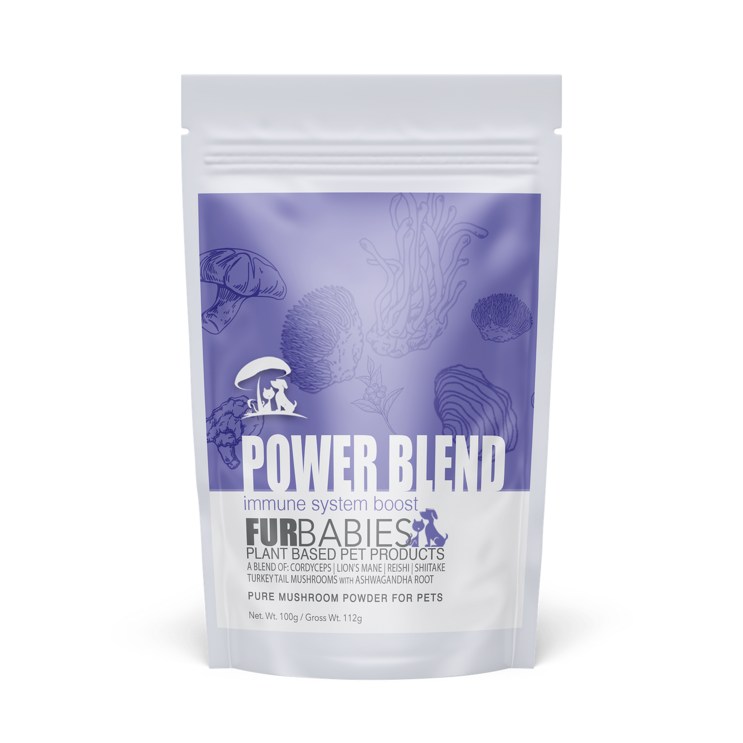 Furbabies - Mushroom Powder Power Blend 5+