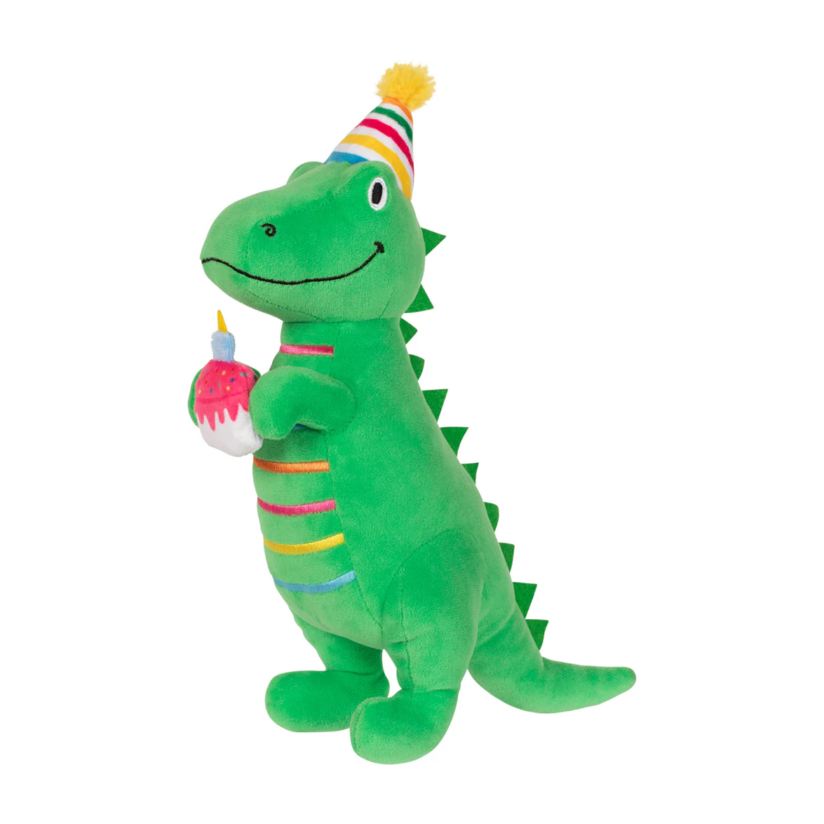Fringe - “I’m How Old?” Birthday Rex Plush Dog Toy