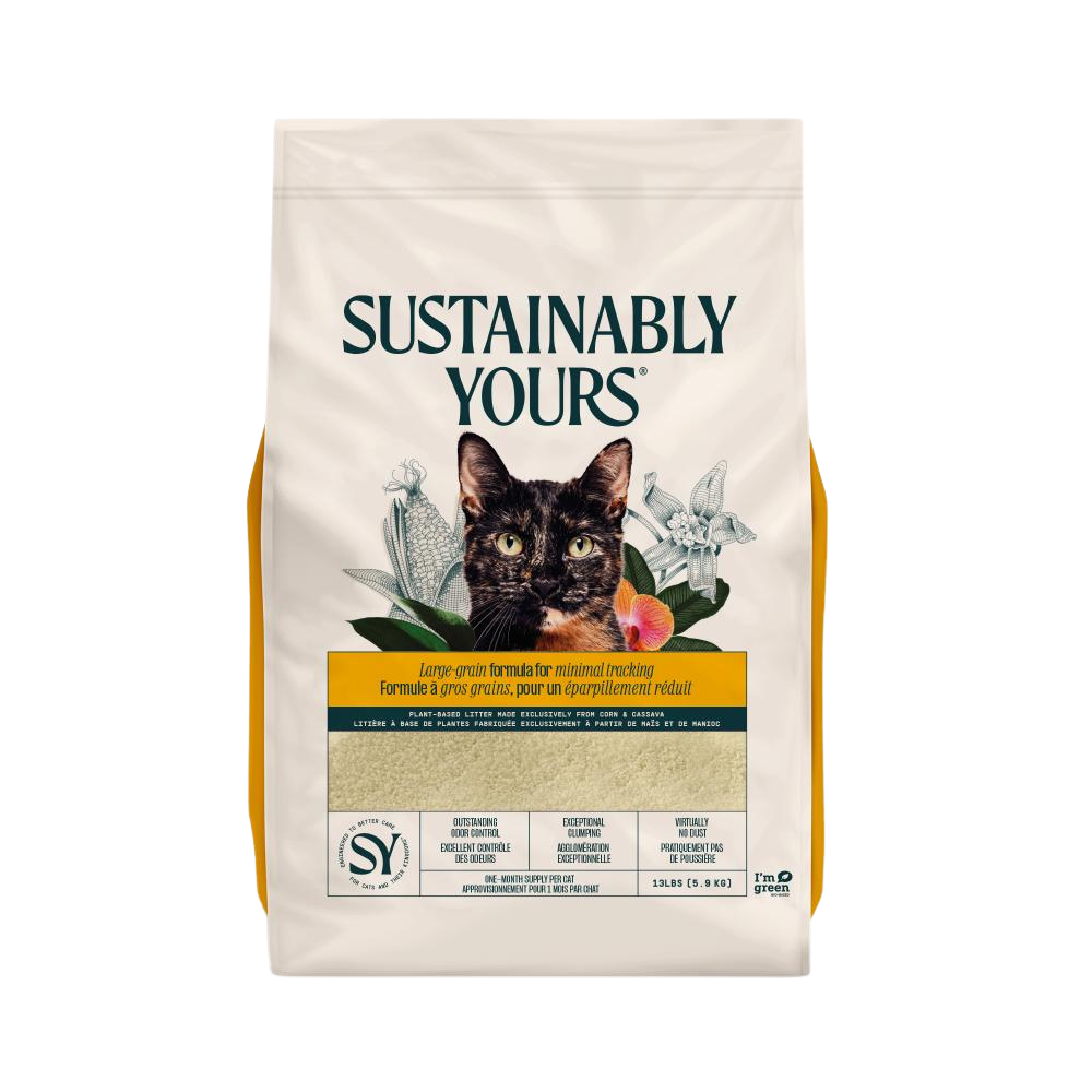 Sustainably Yours - Multi-Cat Litter Large Grains - Cat Litter