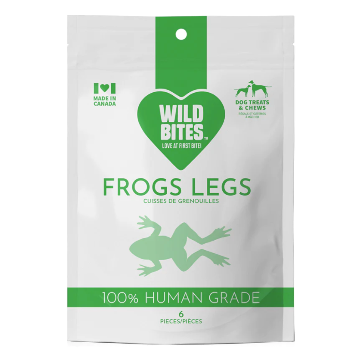 Wild Bites - Frog Legs - 6 Pieces