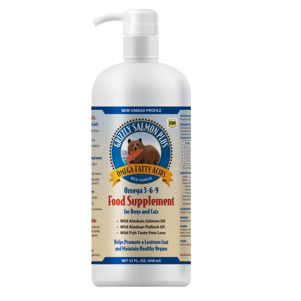Grizzly Pet Products - Salmon Plus Oil Supplement