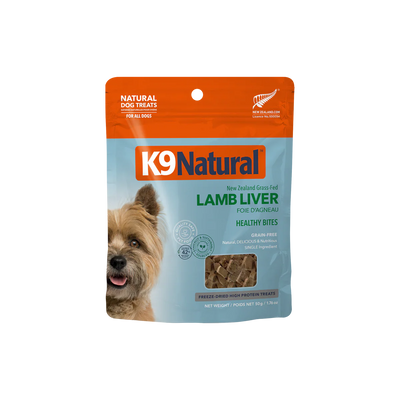 K9 Natural - Lamb Liver Healthy Bites Dog Treats