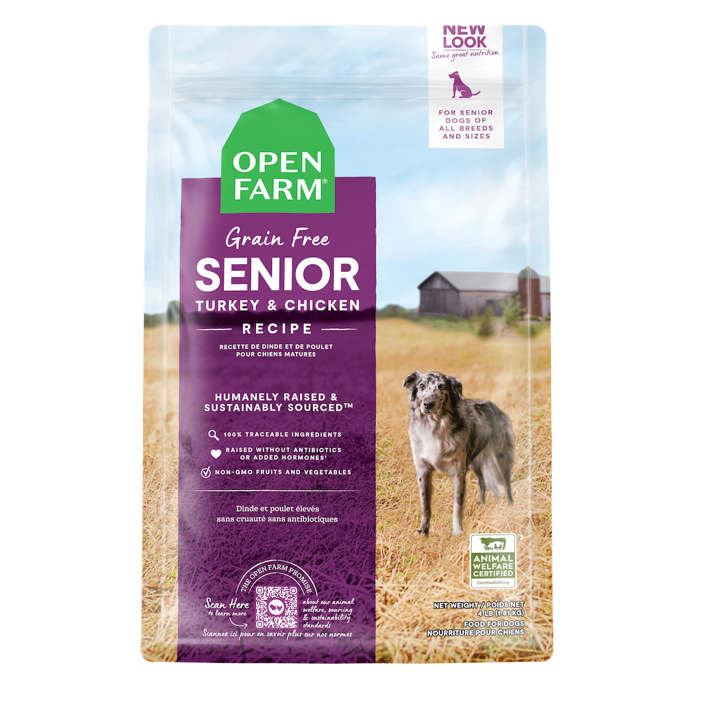 OPEN FARM GRAIN Free GRASS FED BEEF DRY DOG FOOD 4LB