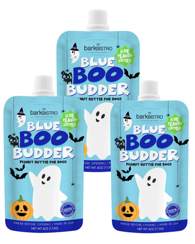 Bark Bistro - Blue Boo Budder Peanut Butter Squeeze Pack