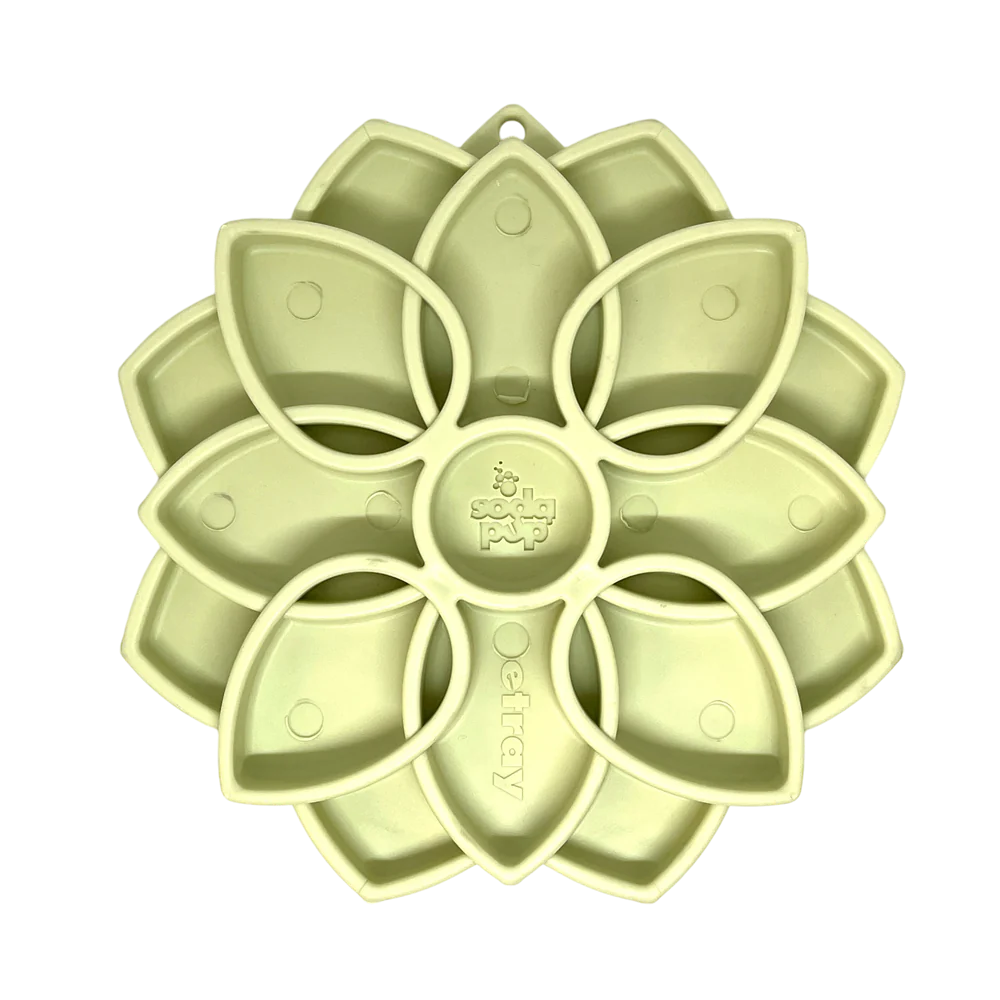 SodaPup - Mandala Softie Enrichment Tray with Suction Cups
