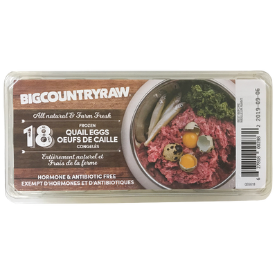 Big Country Raw - Frozen Quail Eggs