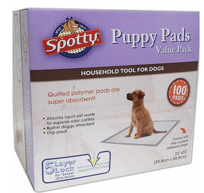 Royal Pet - Spotty Training Place Puppy Pads  - HEART MOUNTAIN RESCUE DONATION ONLY
