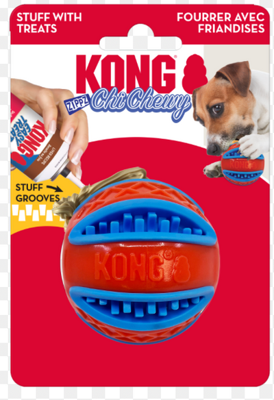 KONG - ChiChewy Zipps Ball - AARCS DONATION only